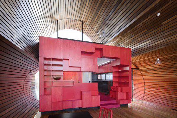 The amazing red box kitchen takes you from the original into the clouds