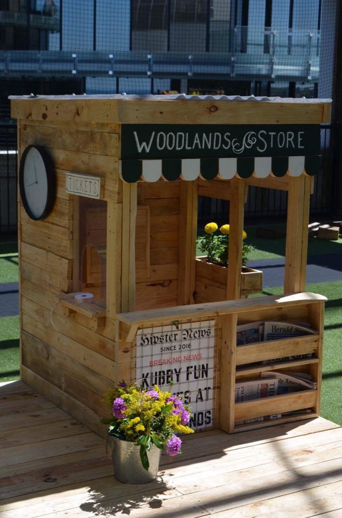 Upcycled Timber Cubby Houses from Little Hipster Kubbies