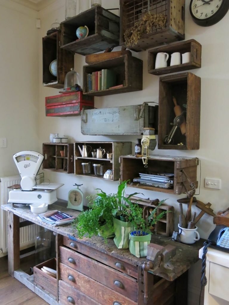 ideas for vintage and upcycled home decor