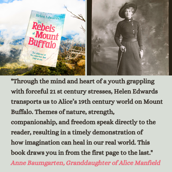 The Rebels of Mount Buffalo by Helen Edwards endorsment