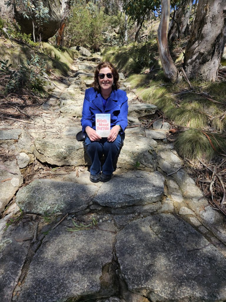Helen at The Gorge with The Rebels of Mount Buffalo