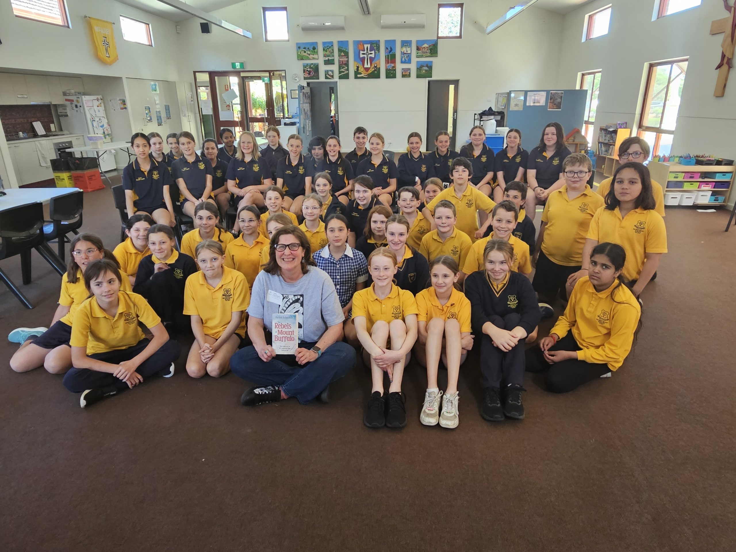 The Rebels of Mount Buffalo Helen with Tatura Sacred Heart